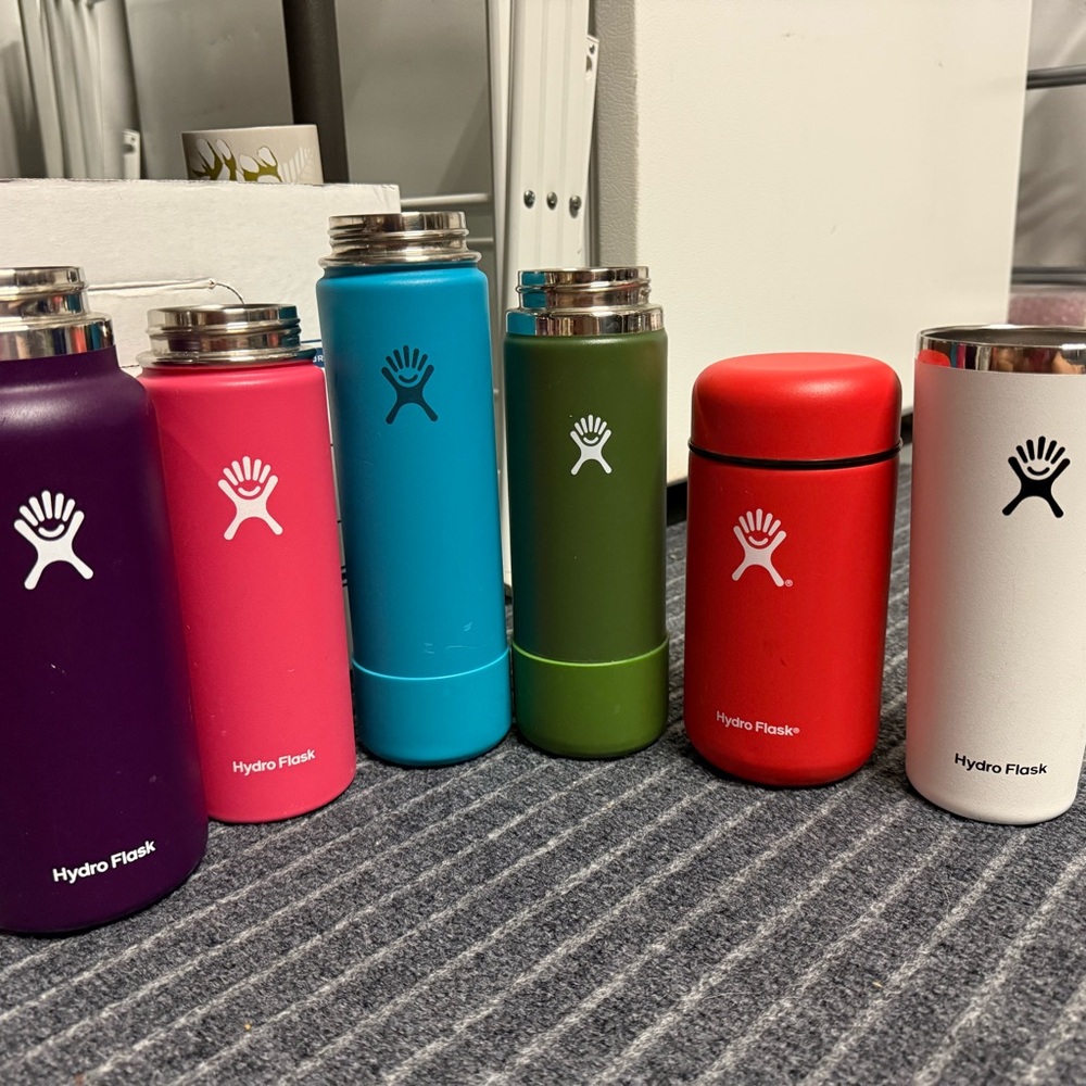 Hydro Flask Colorful Bottle Set *USED - ACCEPTING OFFERS*